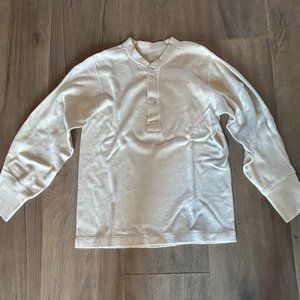 Vintage Military M-1950 Henley Wool Thermal Shirt